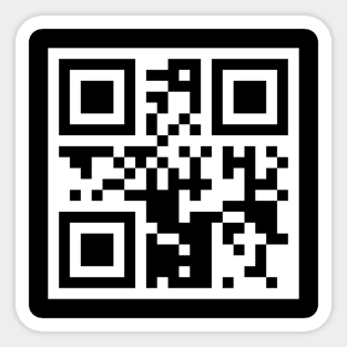 QR Code : You are CUTE! Sticker